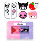 Hello Kitty and Friends Nintendo Switch Grip Caps (Kuromi + My Melody)