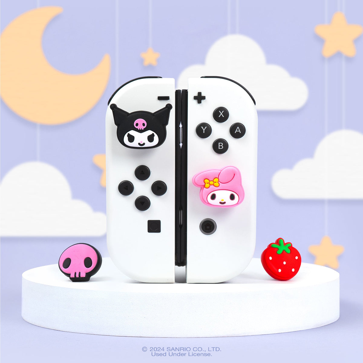 Hello Kitty and Friends Switch Thumb Grip Caps Kuromi My Melody