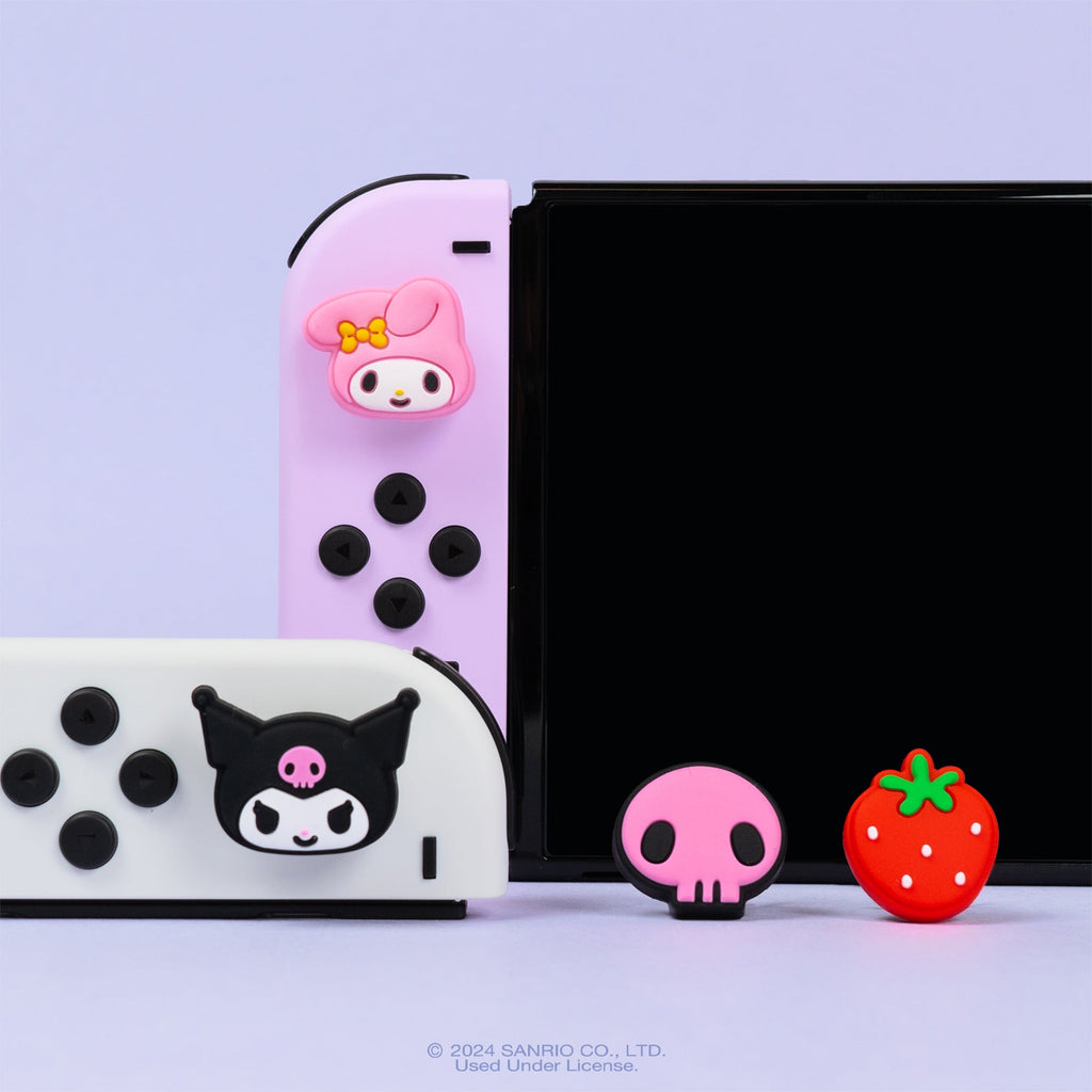 Hello Kitty and Friends Switch Thumb Grip Caps Kuromi My Melody