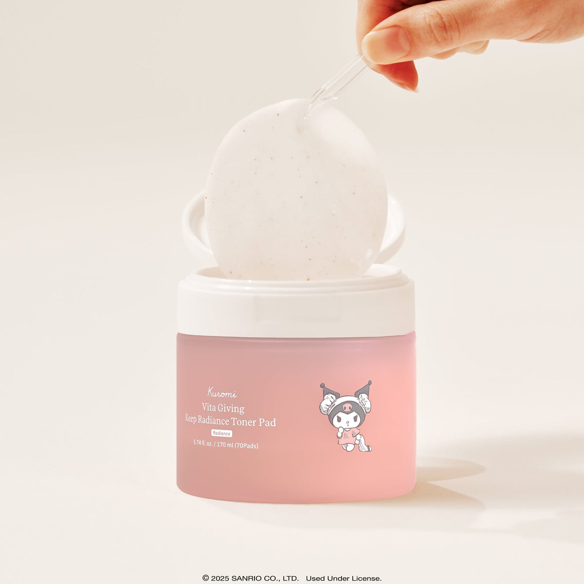 Kuromi ByUR Vita Giving Radiance Toner Pad, K-Spa Edition