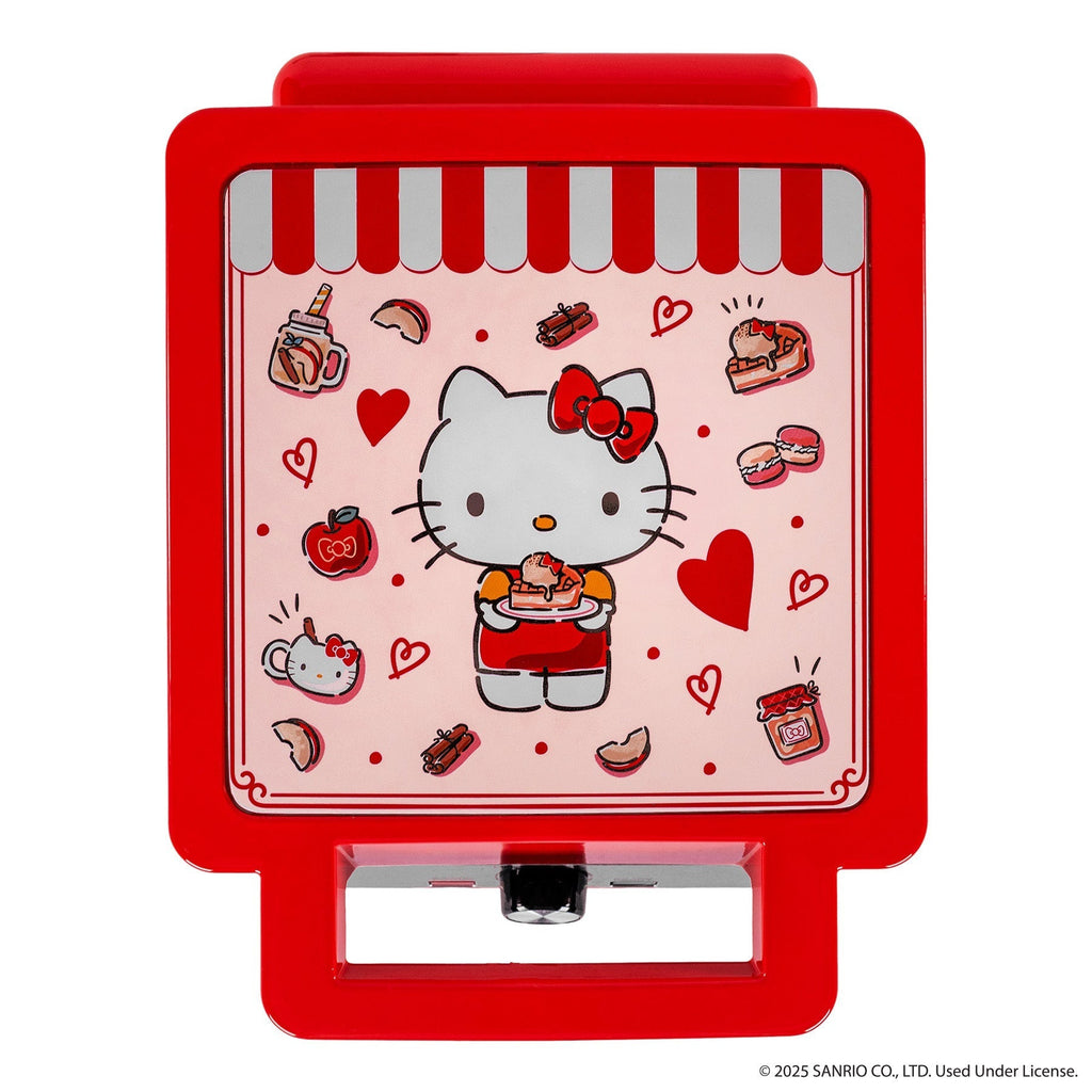 Hello Kitty Red Deluxe Adjustable Browning Waffle Maker