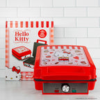 Hello Kitty Red Deluxe Adjustable Browning Waffle Maker