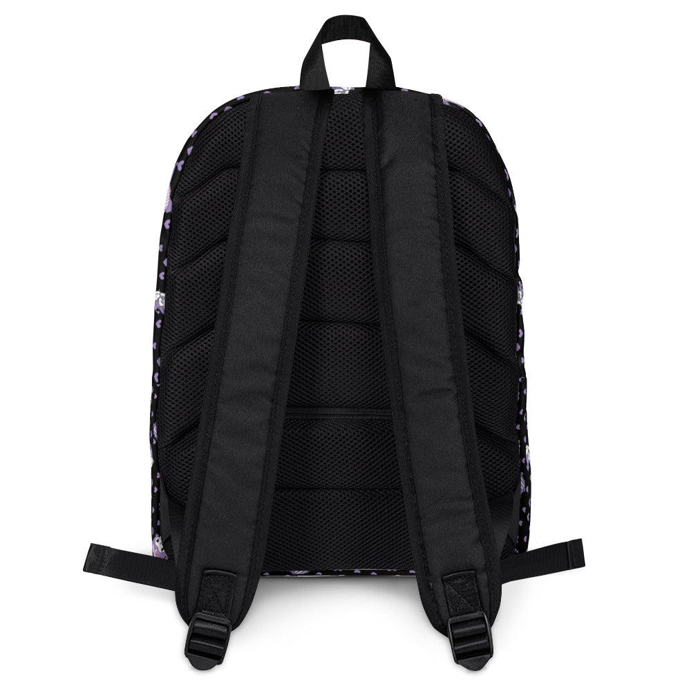 Kuromi Sleepover Allover Print Backpack