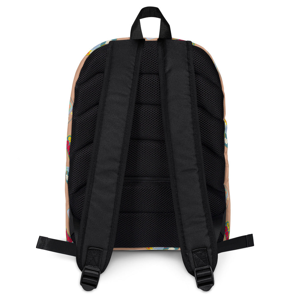 Hello Kitty Adventure Camp Allover Print Backpack