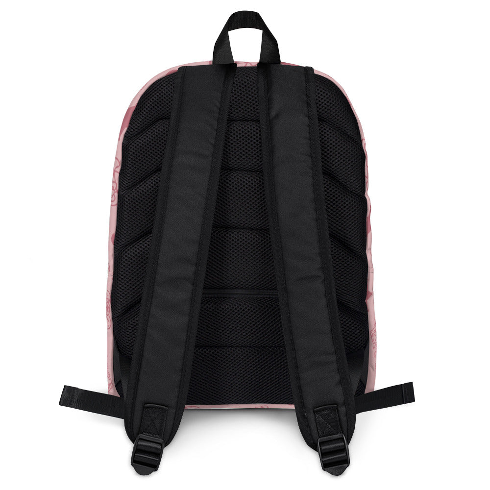 Hello Kitty Pink Western Allover Print Backpack