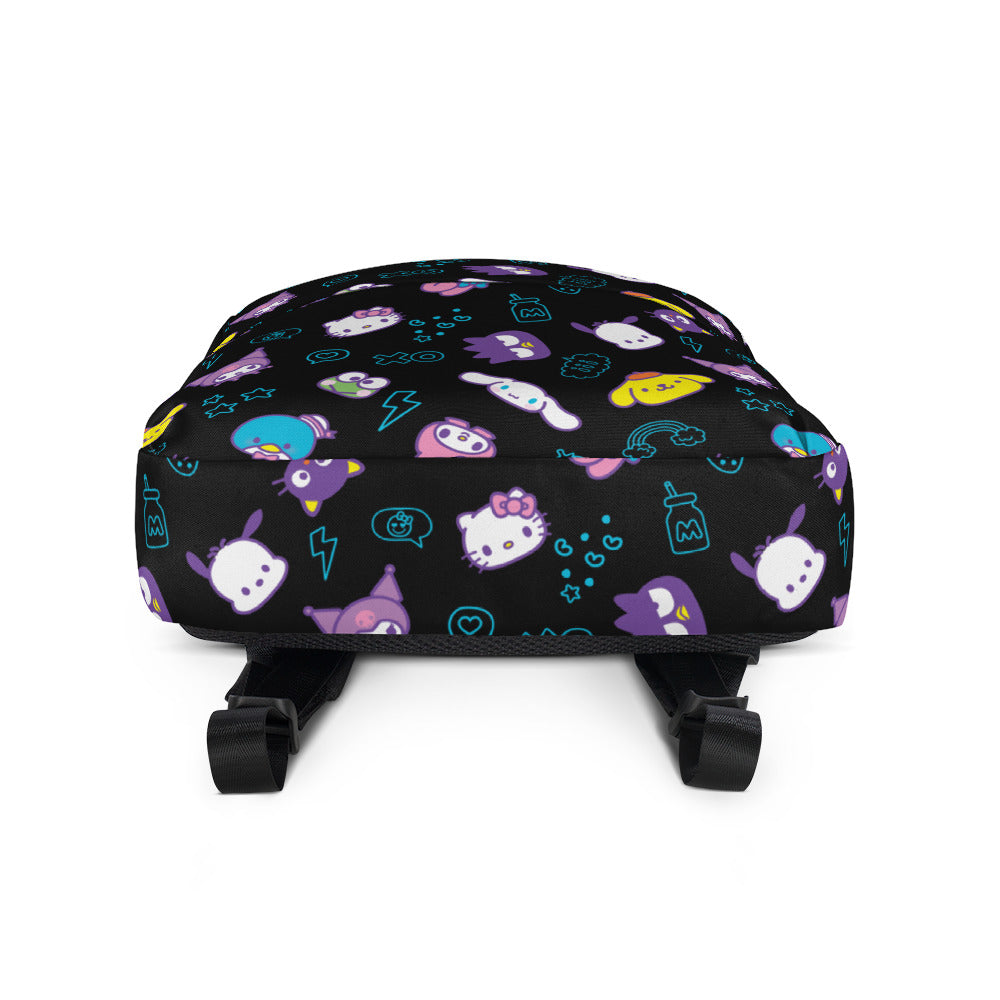Hello Kitty and Friends Electric Doodle Allover Print Backpack