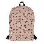 Hello Kitty Tan Western All-over Print Backpack