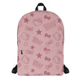 Hello Kitty Pink Western All-over Print Backpack