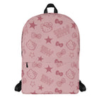 Hello Kitty Pink Western All-over Print Backpack