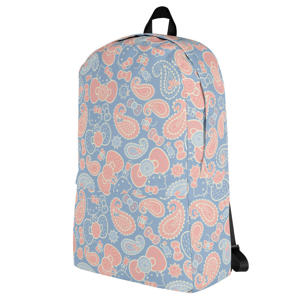 Hello Kitty Paisley Allover Print Backpack