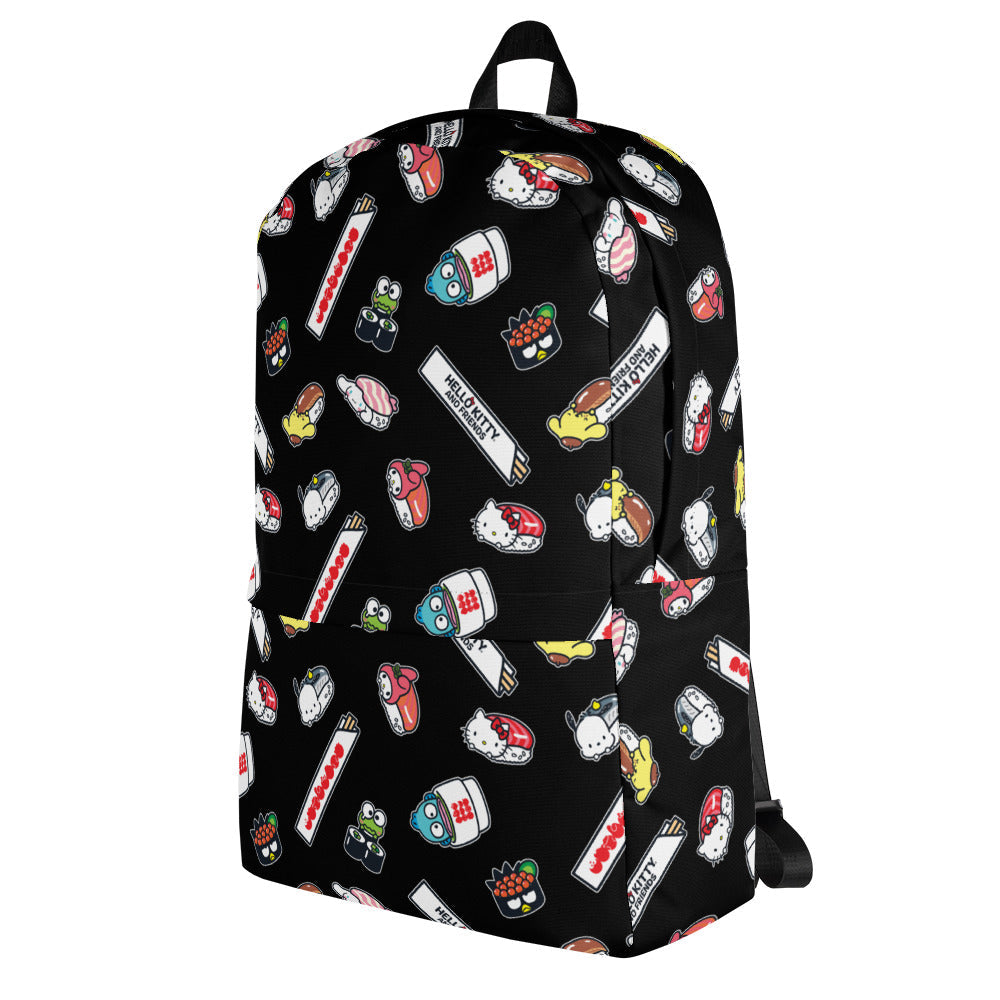 Hello Kitty and Friends Sushi Time Allover Print Backpack