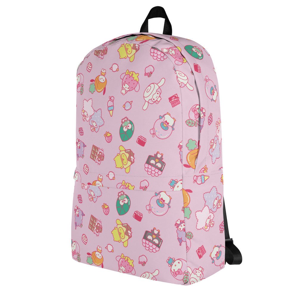 Hello Kitty and Friends Eats and Treats Allover Print Backpack