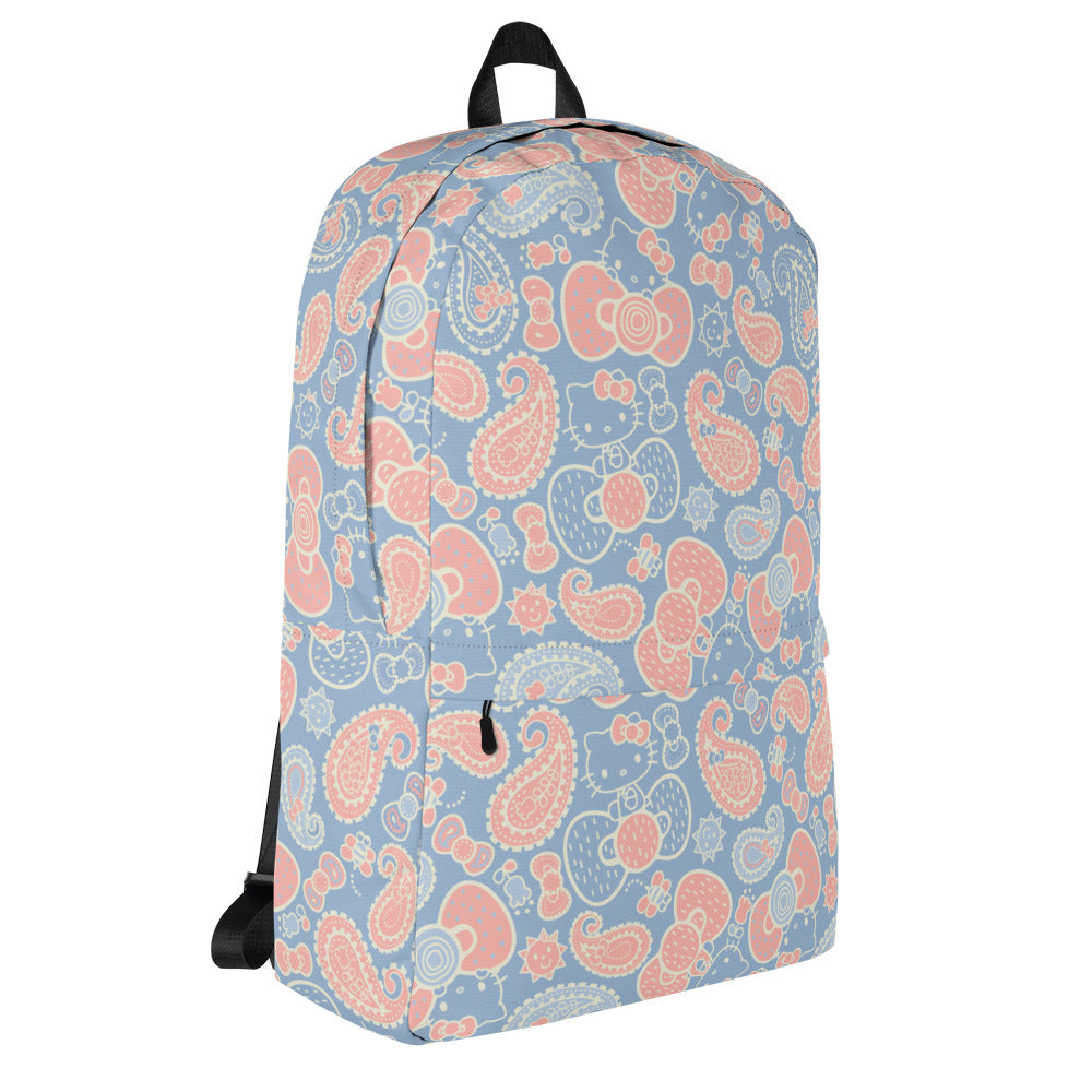 Hello Kitty Paisley Allover Print Backpack