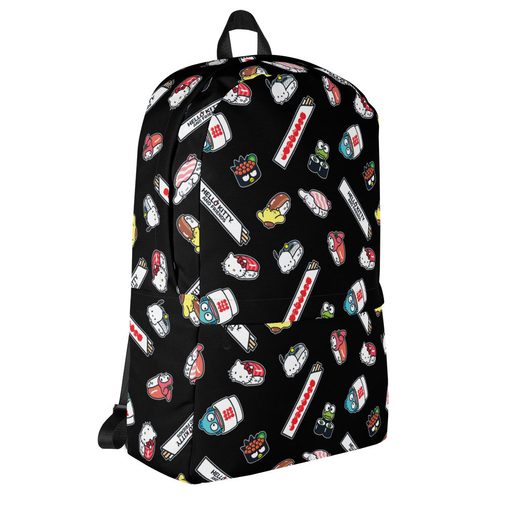 Hello Kitty and Friends Sushi Time Allover Print Backpack