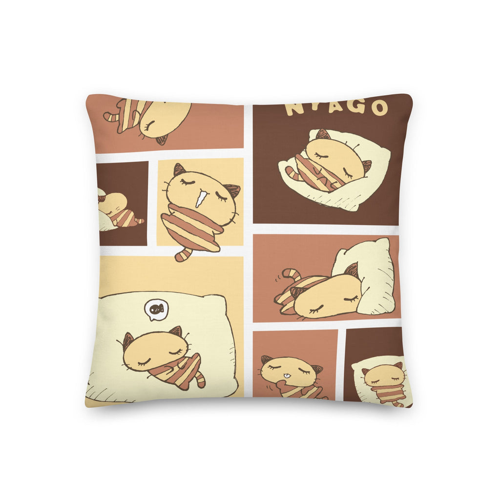 Nyago Lazy Day 18 Inch Square Pillow