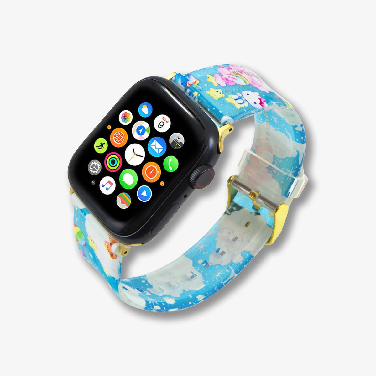 Hello Kitty and Friends Care Bears Jelly Apple Watch Band