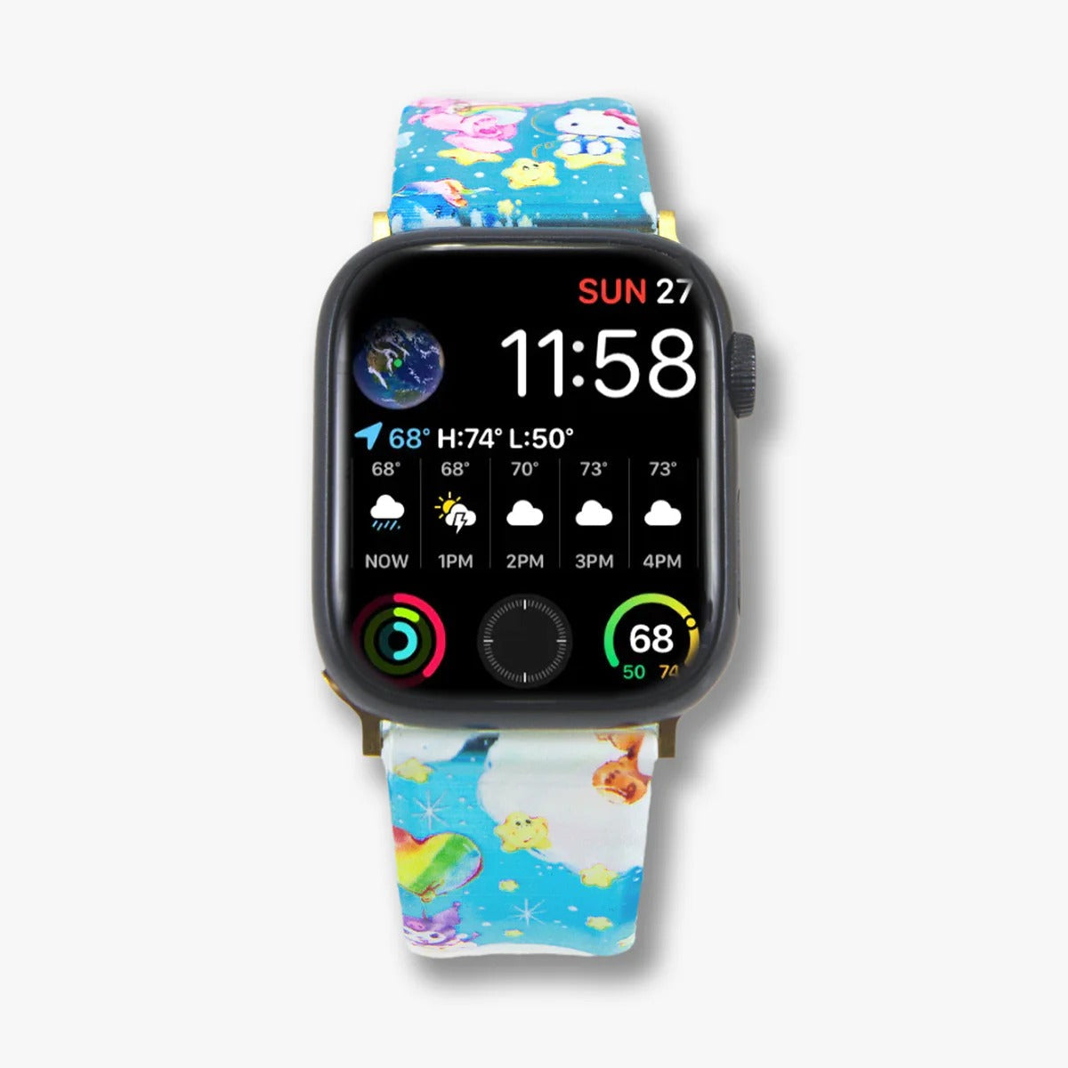 Hello Kitty and Friends Care Bears Jelly Apple Watch Band