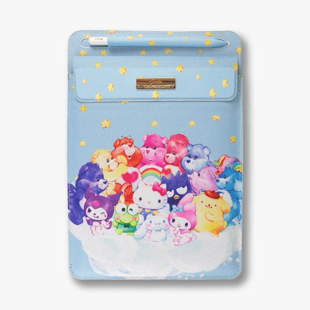 Hello Kitty and Friends Care Bears Foldable iPad Sleeve