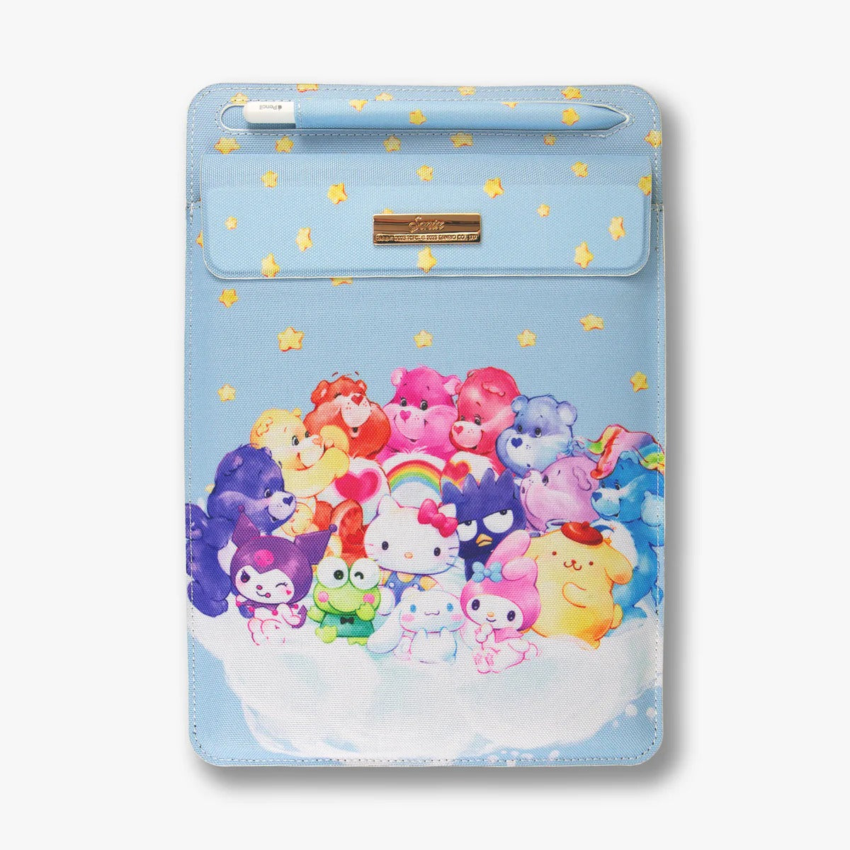 Hello Kitty and Friends Care Bears Foldable iPad Sleeve