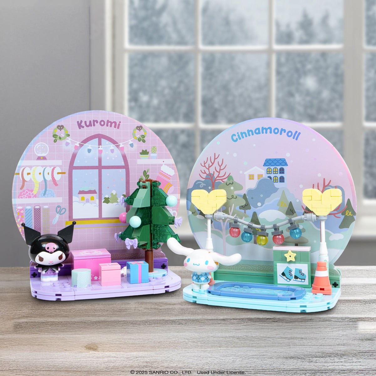 Kuromi Holiday Collection Building Blocks Set With Figure