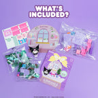 Kuromi Holiday Collection Building Blocks Set With Figure