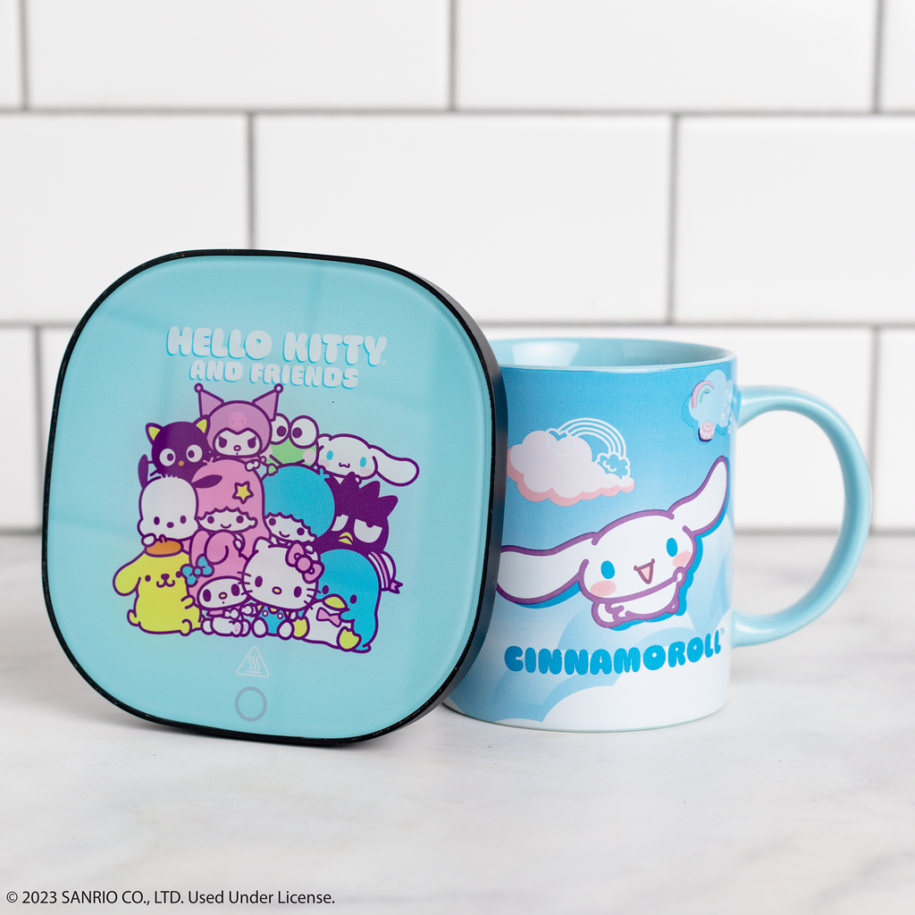 Cinnamoroll Coffee Mug and Electric Warmer Set