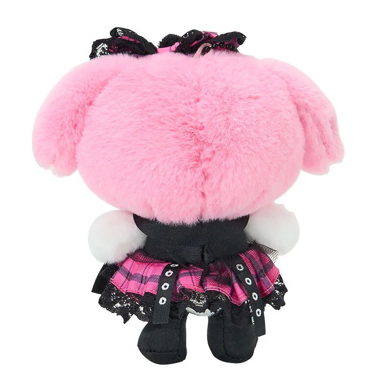 My Melody Plush Mascot Keychain, Rock and Check Series
