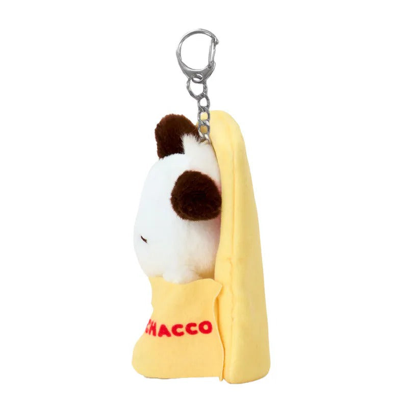 Pochacco I Love Pi-Chans Napping Plush Mascot Keychain