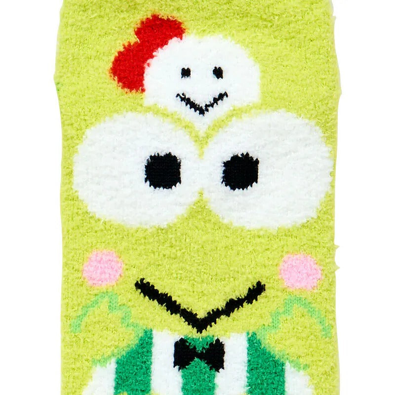 Keroppi Tucked In Cozy Ankle Socks, One Size