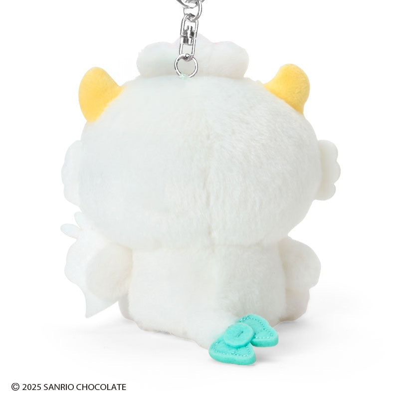 Gaopowerroo and Piyo Omelette Rice Plush Mascot Keychain