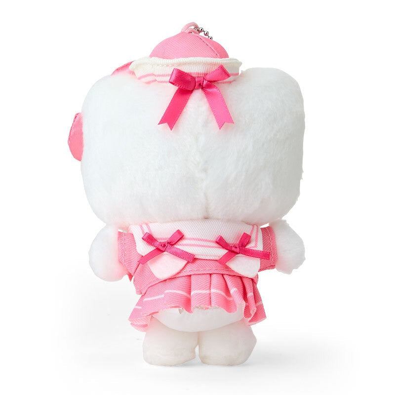 Hello Kitty Sailor Plush Mascot Keychain In Matching Outfit
