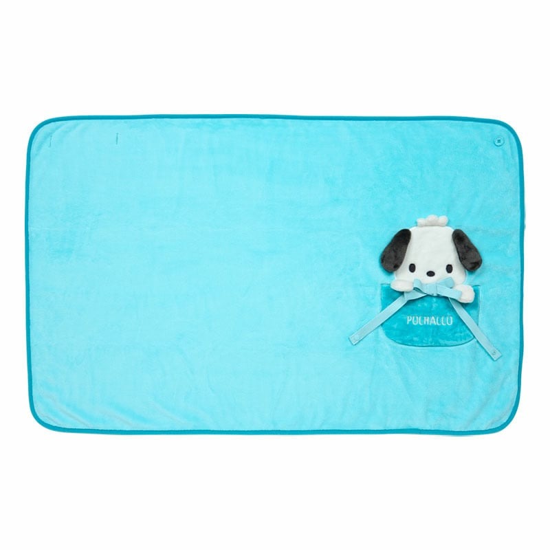 Pochacco 2-in-1 Cozy Lap Blanket and Pillow