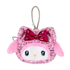My Melody Plush Mini Pouch (Leopard Cat Series)