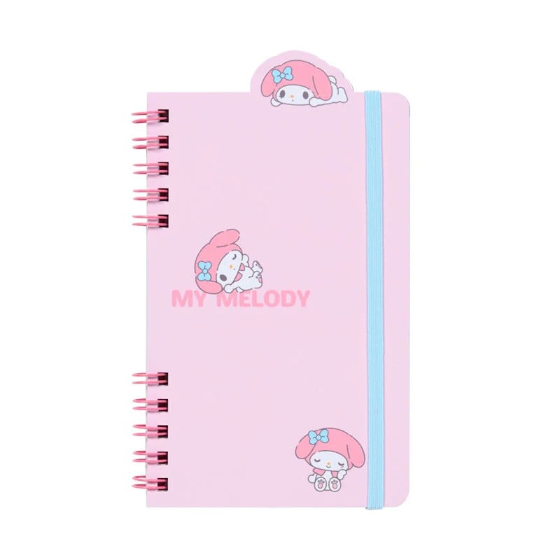 My Melody Slim Double Spiral Notebook (Strike A Pose Series)