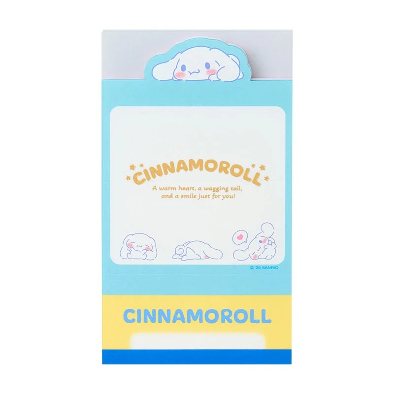 Cinnamoroll Mini Notes Memo Pad (Strike A Pose Series)