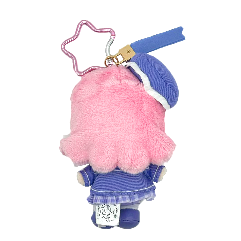 Lala 50th Anniversary Uniform Plush Mascot Keychain