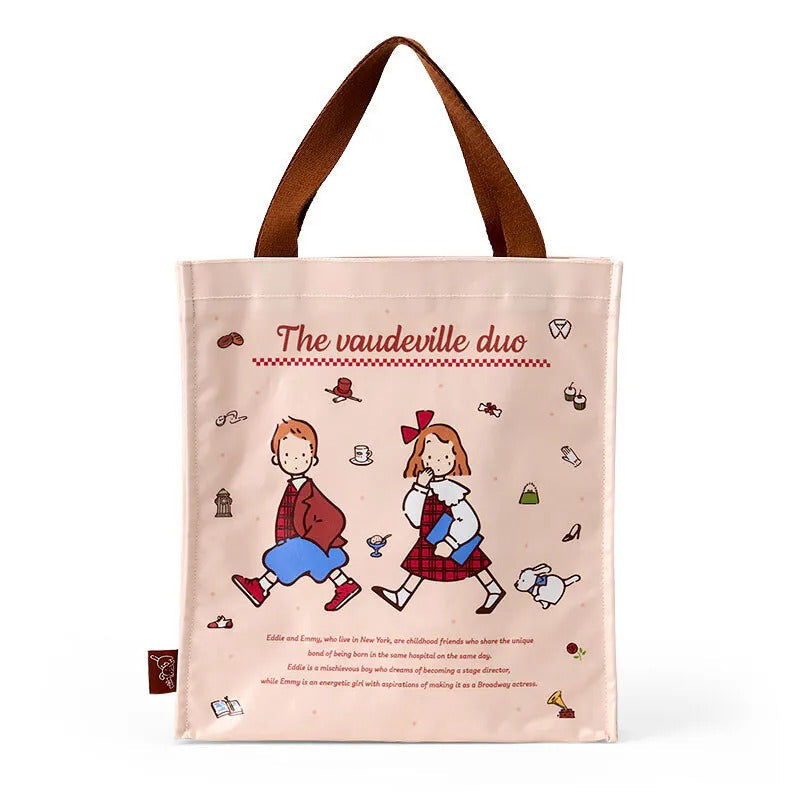 The Vaudeville Duo Tote Bag, Friendly Pair Series
