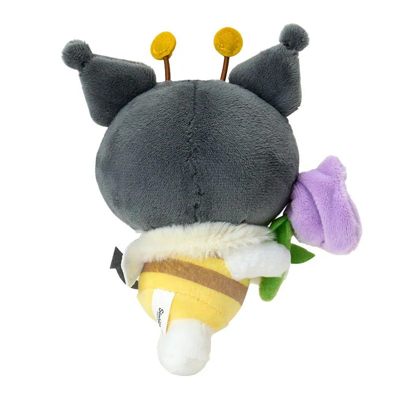 Kuromi Sweet As Can Bee Plush Mascot Keychain