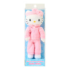 Hello Kitty Sporty Plush Mascot Keychain, Sanrio Closet Collection