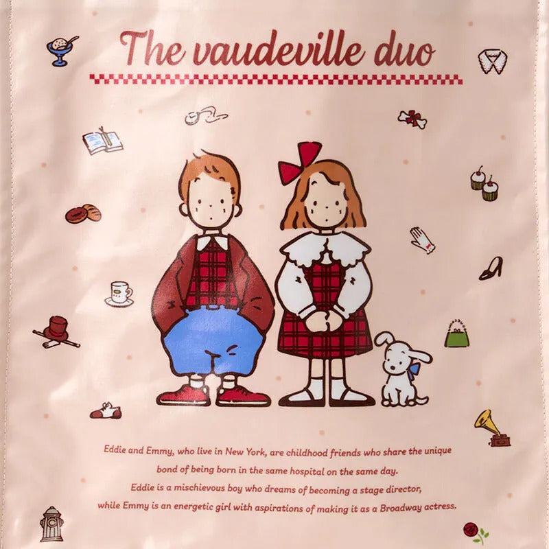 The Vaudeville Duo Tote Bag, Friendly Pair Series