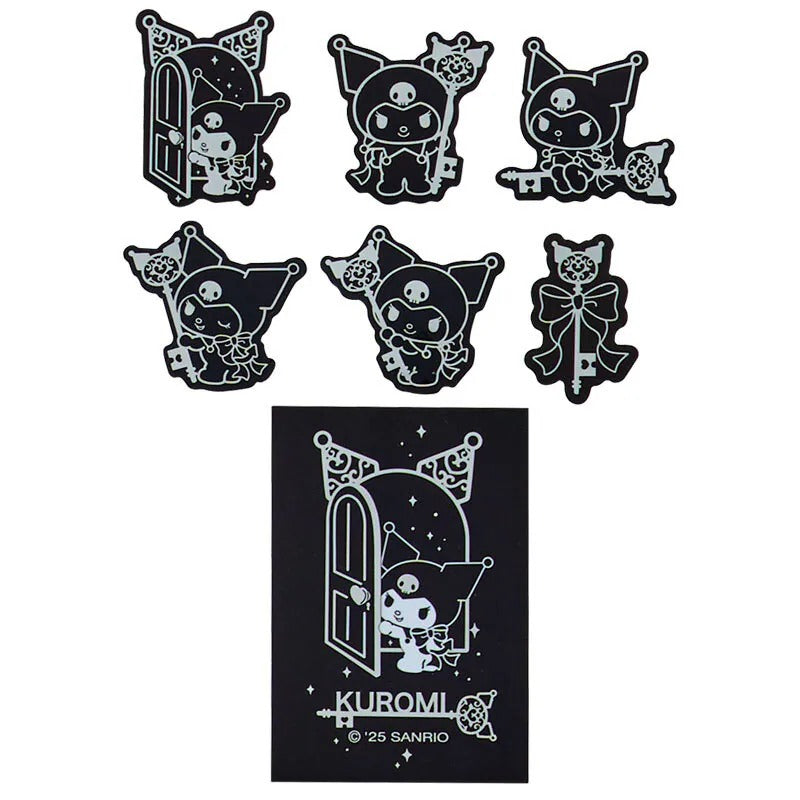 Kuromi 13 Piece Sticker Pack, 20th Anniversary Special Key Series