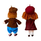The Vaudeville Duo Plush Mascot Keychain Set of 2, Friendly Pair Series