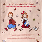 The Vaudeville Duo Tote Bag, Friendly Pair Series