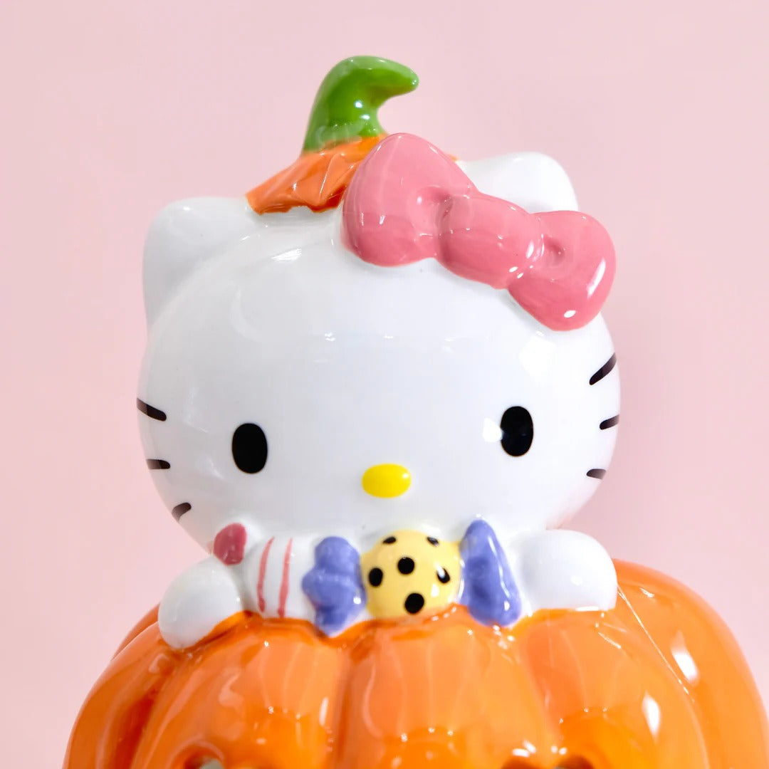 Hello Kitty Big Mouth Jack-O-Lantern Ceramic Candy Bowl