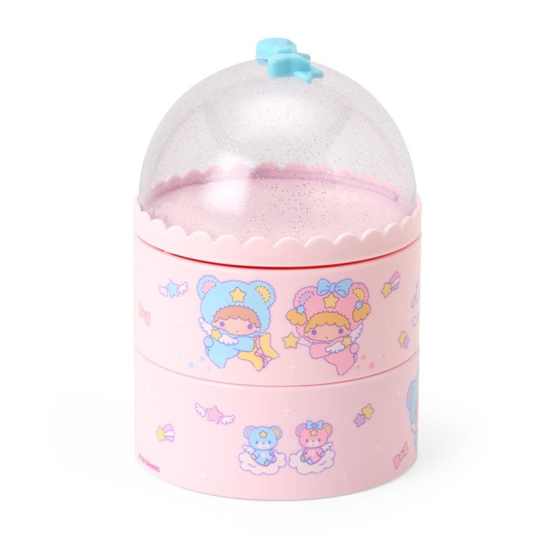 LittleTwinStars 3 Tier Accessory Case, Starry Sky Angel Series