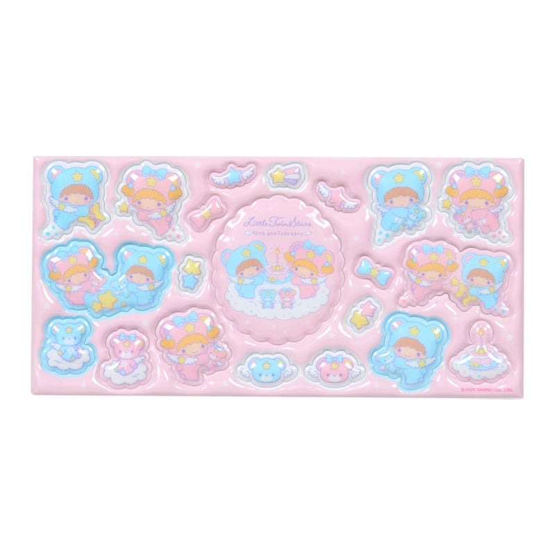 LittleTwinStars 21 Piece Mini Sticker Pack, Starry Sky Angel Series