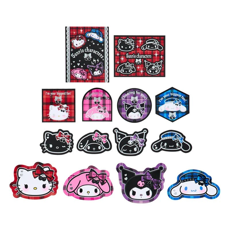 Sanrio Characters 28 Piece Sticker Pack, Rock and Check Series