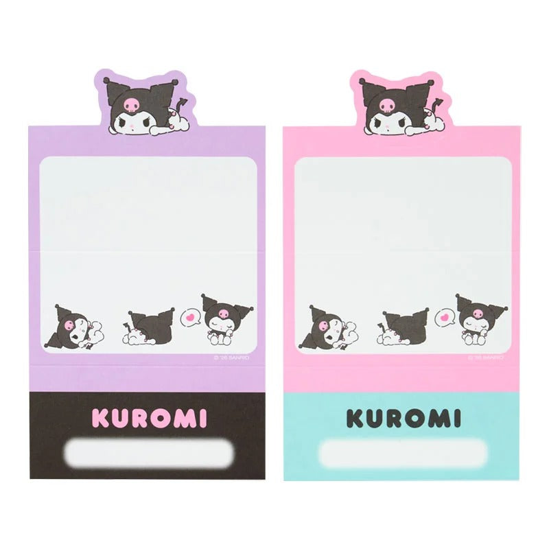 Kuromi Strike A Pose Mini Notes Memo Pad
