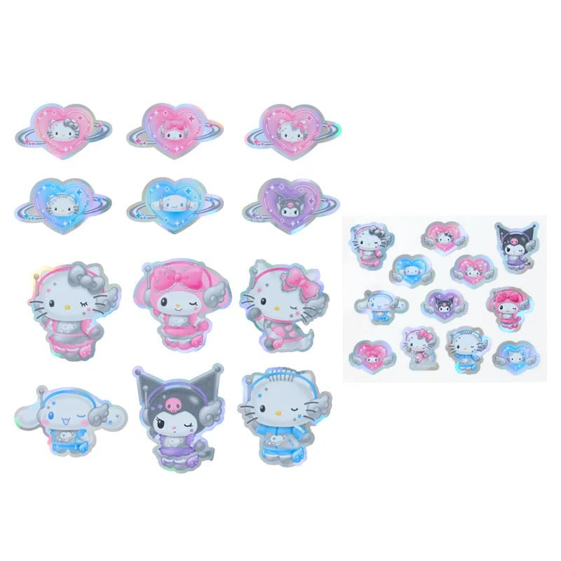 Sanrio Characters Sticker Pack, Tokimeki Planet Series