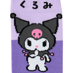 Kuromi Hiragana Bicolor Ankle Socks